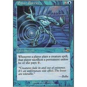    Magic the Gathering   AEther Barrier   Nemesis Toys & Games