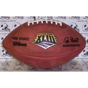    Wilson Official NFL SUPER BOWL XLIII Football: Sports & Outdoors