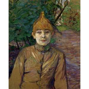  Oil Painting: The Streetwalker: Henri De Toulouse Lautrec 