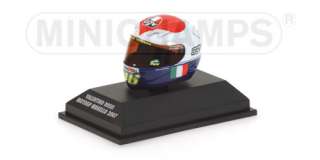 MINICHAMPS 1/8 VALENTINO ROSSI HELMET MOTO GP 1997 2002 2004 2005 2006 