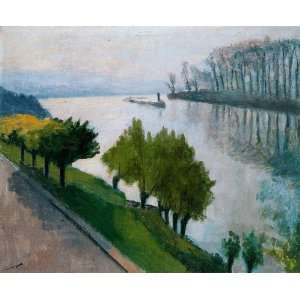 Hand Made Oil Reproduction   Albert Marquet   32 x 26 inches   Otoño 