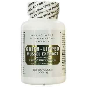  Amino Acid & Botanical Green Lipped Mussel Extract   500 