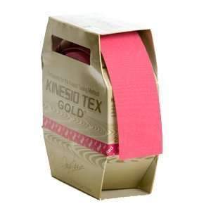 Kinesio Tape Tex Gold Wave Clinical Roll 2 inch Red (Pink) Water 