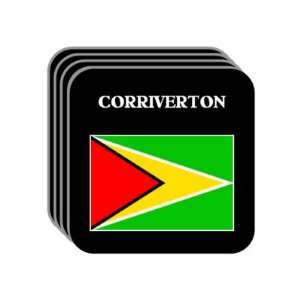  Guyana   CORRIVERTON Set of 4 Mini Mousepad Coasters 