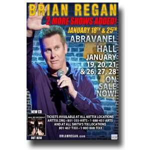  Brian Regan Poster   Concert Flyer   SLC
