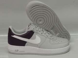 Nike Air Force 1 Grey Wine Purple Sneakers Mens 16  