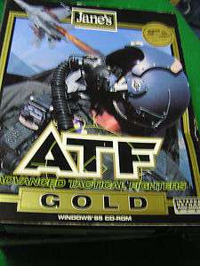 JANEs Combat Simulations ATF GOLD Windows 95 CD Rom  