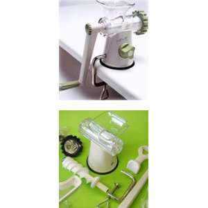   Health Manual Fruit, Vegetable, and Wheatgrass Juicer: Home & Kitchen