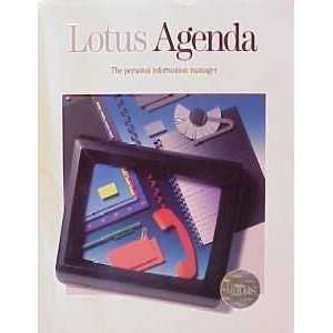  Lotus Agenda   Personal Information Manager   DOS 5 1/4 