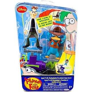 Disney Phineas and Ferb 2Pack Figure Set Agent P Dr. Doofenshmirtz 