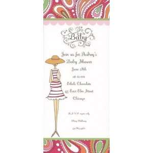 Going To Be a Mommy, Custom Personalized Baby Shower Invitation, by 