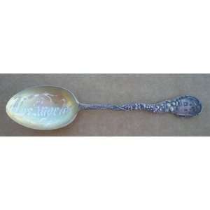  Vintage Sterling Silver San Gabriel Mission Souvenir Spoon 1910 
