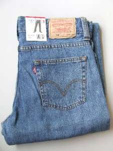 Levis 506 Standard Fit Straight Regular Mens Denim Jeans Blue Mid 