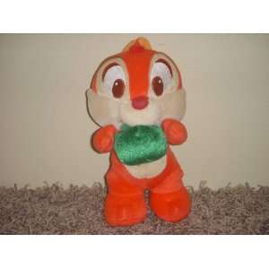   Adorable Chipmonk Eating a Green Apple 8 Inch Plush Doll Toys & Games