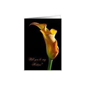  A Hostess invitation with an Arum Lily Card Health 