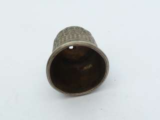 Vintage Hallmarked 925 Sterling Silver Thimble 3.3g  