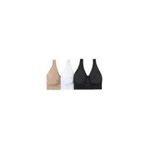 Rhonda Shear 3 pack Ahh Bra with Removable Pads ~ Neutral Color 