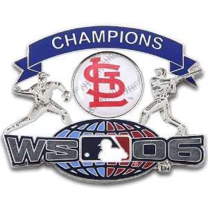   : St. Louis Cardinals 2006 World Series Champs Pin: Sports & Outdoors