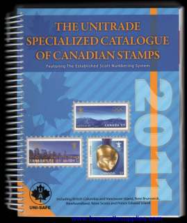 CANADA 2011 STAMP CATALOGUE WITH SCOTT #S BY UNITRADE  