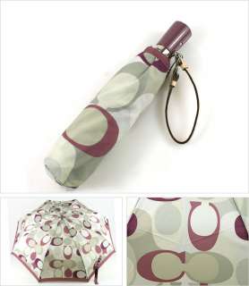 NWT #17406 Coach SOHO scarf print Gray Purple bag purse, scarf 