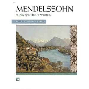   Alfred Masterwork Edition) [Plastic Comb] Felix Mendelssohn Books