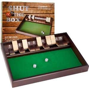  Best Quality SHUT THE BOX Game   12 Numbers   Includes 