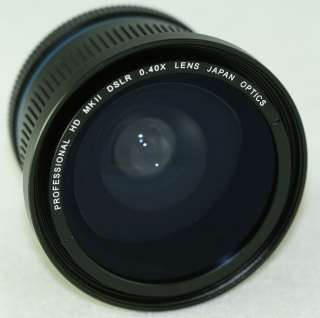 NEW  High Definition 0.40X Super Fish Eye Wide Angle Lens with macro