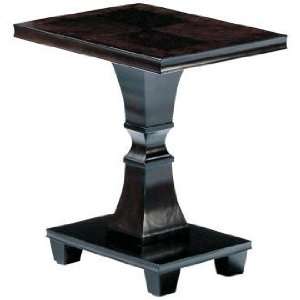  Paramount Black Cherry Finish Chairside Table