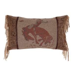 Western Bedding Riding Cowboy Brown Pillow