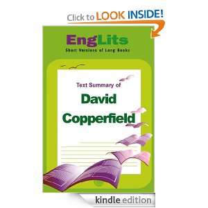 EngLits David Copperfield Jack Bernstein  Kindle Store