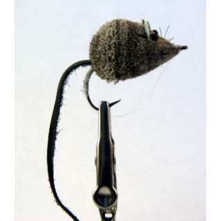 Mouse Traditional Size 6 Bass Bug Fly Fishing Flies Trout  