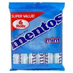 Mentos Mint Candy, 12 pk:  Grocery & Gourmet Food