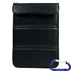   Leather Sleeve Case Cover / Stand (Black) for Coby Kyros 8 Inch Tablet