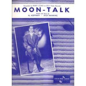  Sheet Music Moon Talk Perry Como 197: Everything Else
