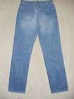 0434 Gap Loose Womens Size 8 Long Blue Jeans Boot Cut Pants 31x34