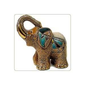  Indian Elephant Figurine #1