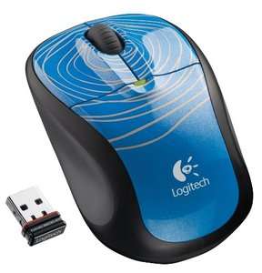   M305 Wireless Mouse BLUE SWIRL   910 001899 097855068170  