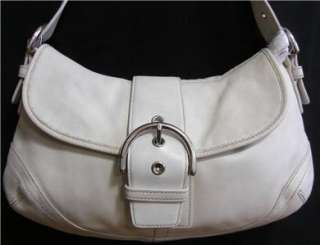   Leather Hobo Soho Shoulder Bag Handbag Purse Nickel/Silver 9248  