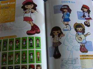Popn music Character Visual Guide KONAMI art book OOP  