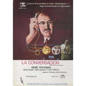  The Conversation (1974) 27 x 40 Movie Poster Spanish Style 