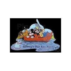   West Resort Mickey Fab 3 Boat Slider WDW Disney PIN: Everything Else