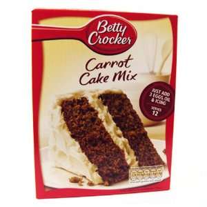 Betty Crocker Carrot Cake Mix 500g  Grocery & Gourmet Food