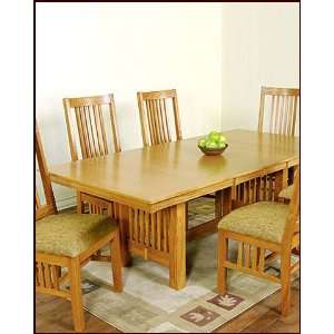  Light Oak Dining Table SU 1237L Furniture & Decor