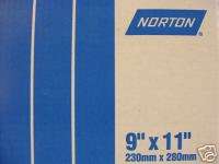 9X11 220 Grit Abrasive Cloth Norton Pack Of 50 K225  