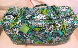 Vera Bradley Large Duffel Island Blooms handbag Travel Bag NWT 