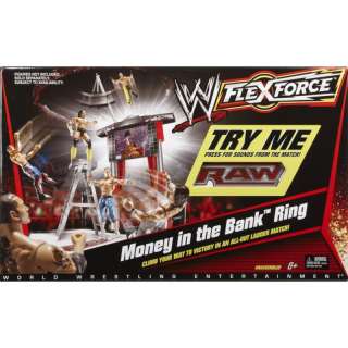 WWE MONEY IN THE BANK LADDER MATCH RING FLEX FORCE *NEW  
