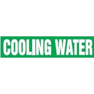  COOLING WATER   Cling Tite Pipe Markers   outside diameter 
