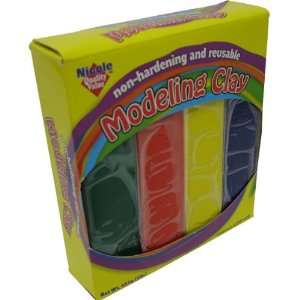 Non Hardening & Reusable Modeling Clay: Toys & Games