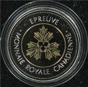 1996 RCM $2 Bi Metallic Test Token w/ LE # Royal Canadian Mint 