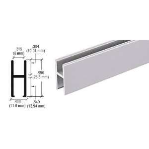  CRL Brite Anodized Aluminum H Bar for Use On All CRL 
